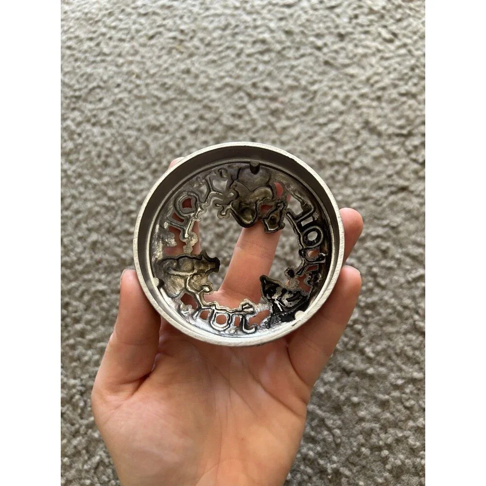 Yankee Candle Illuma-Lid Jar Candle Topper Accessory Snowmen Joy Christmas